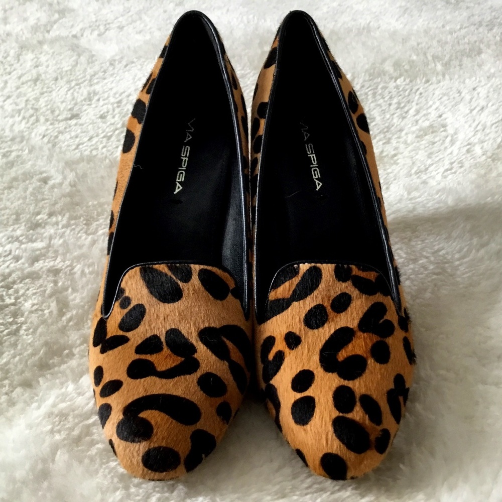 Via Spiga heeled loafer